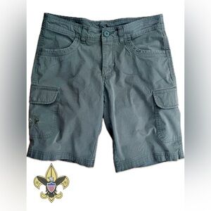 🇺🇸Size 2 Uniform Cargo Shorts Boy Scouts of America in Olive | Women’s Small / 2